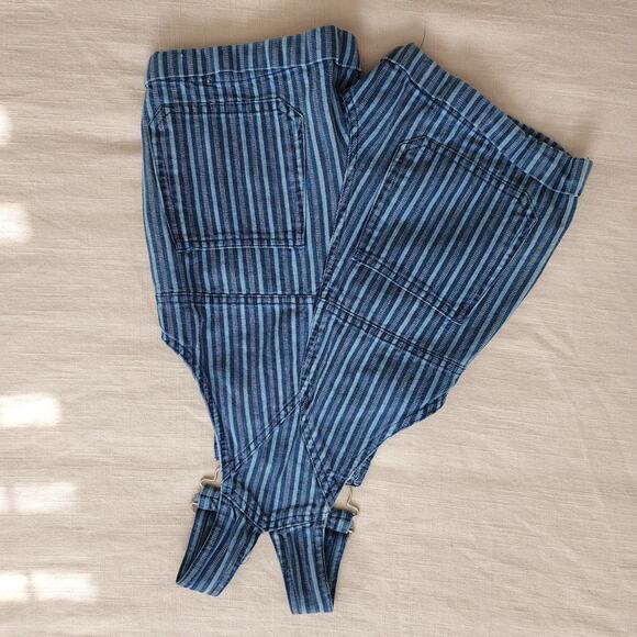 Vintage Striped Bubble Shortalls 3t - Picture 6 of 7